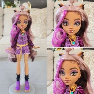 Mattel Monster High G3 Signature Core Reboot Clawdeen Wolf Doll 2022 Beautiful